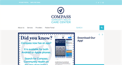 Desktop Screenshot of compasscommunityhealth.org